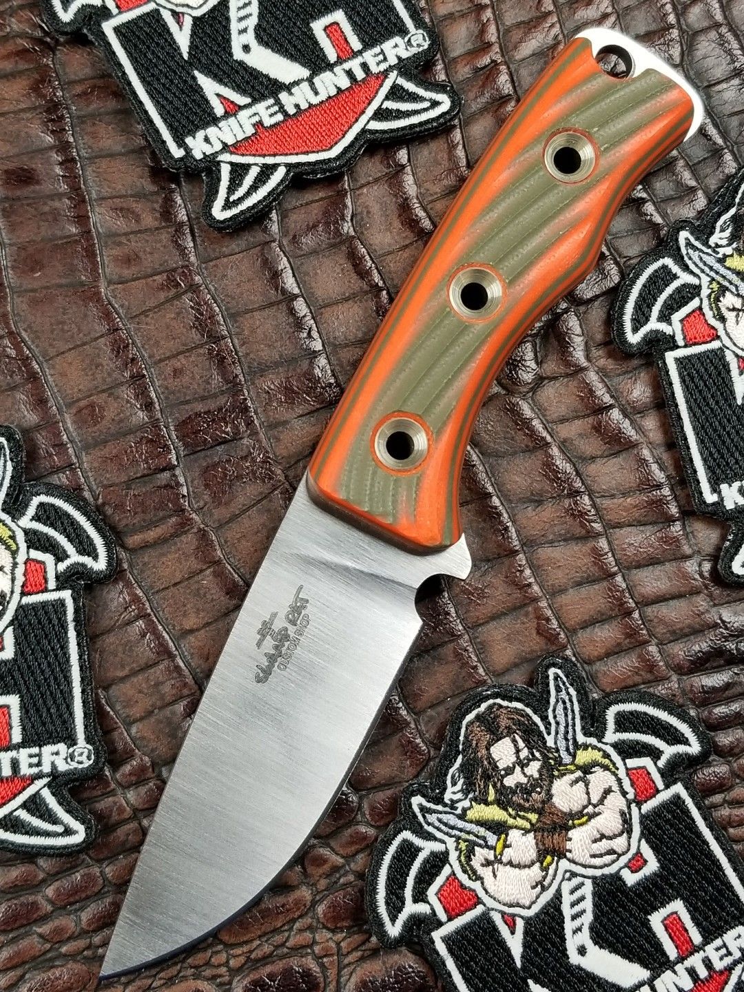 Swamp Rat Custom Shop Rodent 3 R3 Custom Shop Orange/Green